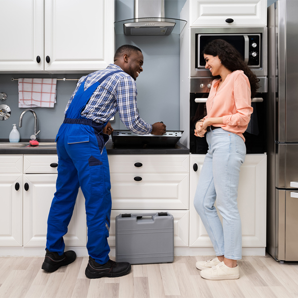 what kind of warranty do you offer on your cooktop repair services in Lewis County TN